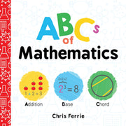 Set of four Baby University ABC's alphabet board books for toddlers by Chris Ferrie, featuring colorful educational illustrations.