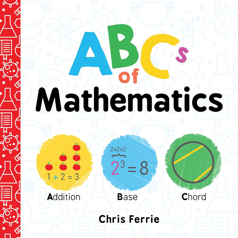 Set of four Baby University ABC's alphabet board books for toddlers by Chris Ferrie, featuring colorful educational illustrations.
