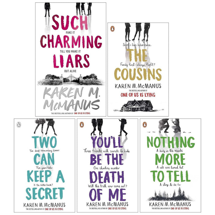 Karen M McManus Novels 5 Books Collection Set Such Charming Liars(HB), Two Can Keep a Secret - The Book Bundle