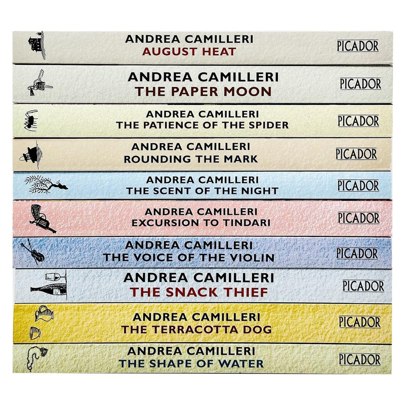 Inspector Montalbano Mysteries Series Books 1 - 10 by Andrea Camilleri - The Book Bundle