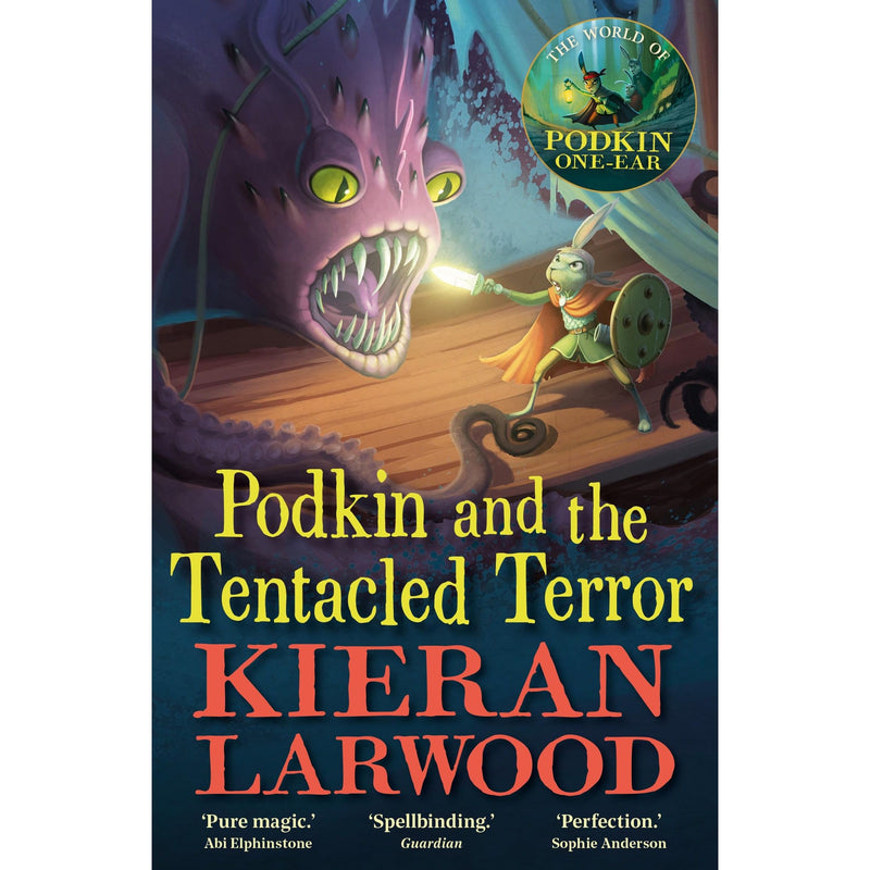 Podkin And The Tentacled Terror: The World Of Podkin One-Ear Book 8 By Kieran Larwood - Fiction - Paperback