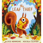 Four paperback Leaf Thief series books by Alice Hemming, fiction collection set with colorful covers, published by Scholastic.