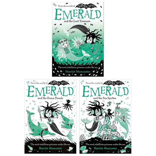 Emerald Series (World Of Isadora Moon) 3 Books Collection Set (Emerald and the Ocean Parade) - The Book Bundle