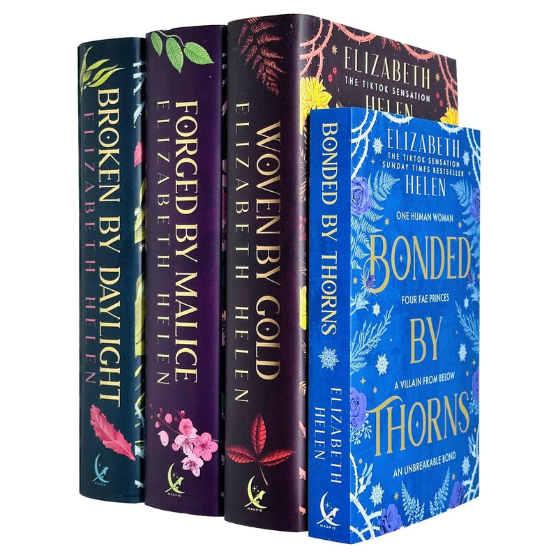 Beasts of the Briar Series 4 Books Collection Set By Elizabeth Helen (Bonded by Thorns, Woven by Gold, Forged by Malice and Broken) - The Book Bundle