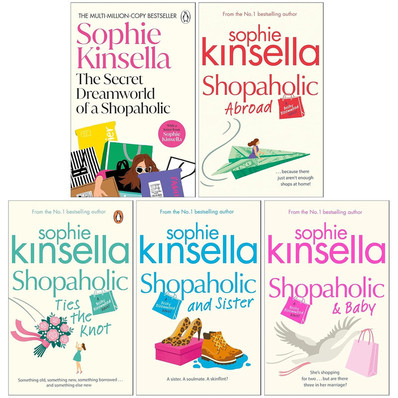 The Shopaholic Series 5 Books Collection Set by Sophie Kinsella - Fiction - Paperback