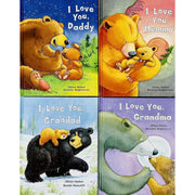 Jillian Harker Collection 4 Books Set (I Love You Grandad, I Love You Grandma, I Love You Mummy, I Love You Daddy) - The Book Bundle