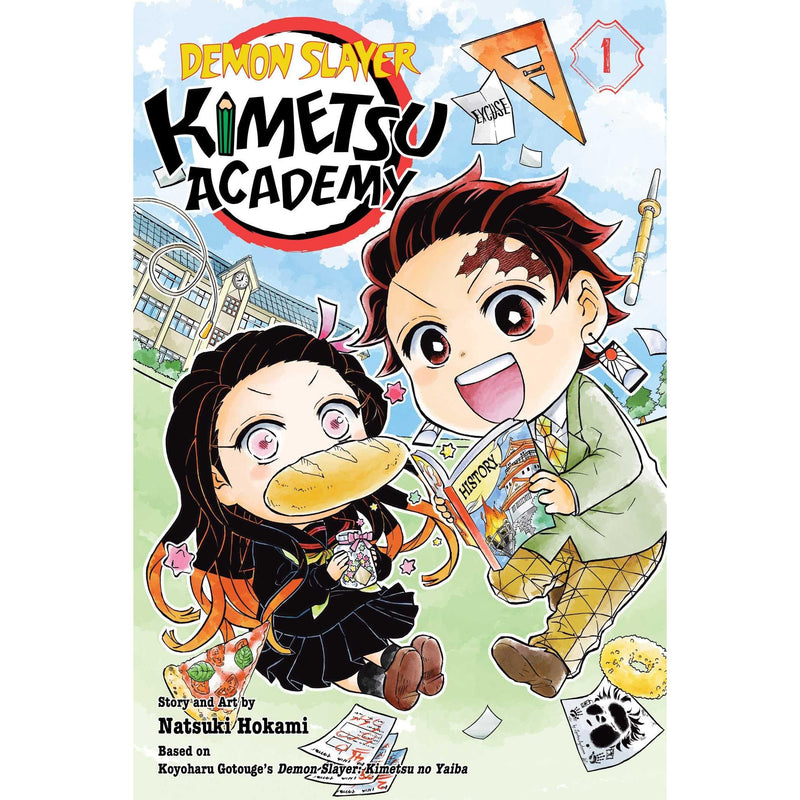 Demon Slayer: Kimetsu Academy, Vol. 1: Volume 1 - The Book Bundle