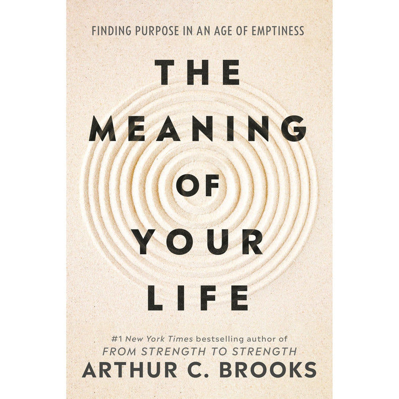 Paperback book titled "The Meaning Of Your Life" by Vermilion, featuring a close-up of the front cover with inspiring design elements.