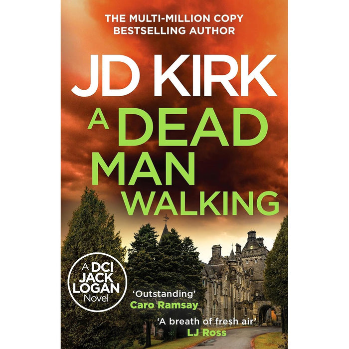 DCI Logan Crime Thrillers (17-20) Collection 4 Books Set by JD Kirk (In Service of Death, Where the Pieces Lie, A Dead Man Walking & A Killer of Influence) - The Book Bundle