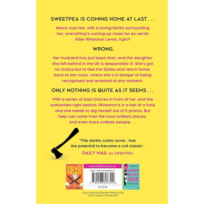 The Bad Seeds: The serial killer thriller dark comedy, now a TV show on Sky Atlantic! by C.J. Skuse