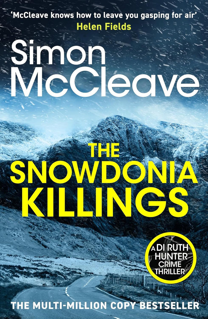 DI Ruth Hunter Series 1-10 Books Collection Set By Simon McCleave (The Snowdonia Killings, The Harlech Beach Killings and More)- Fiction - Paperback