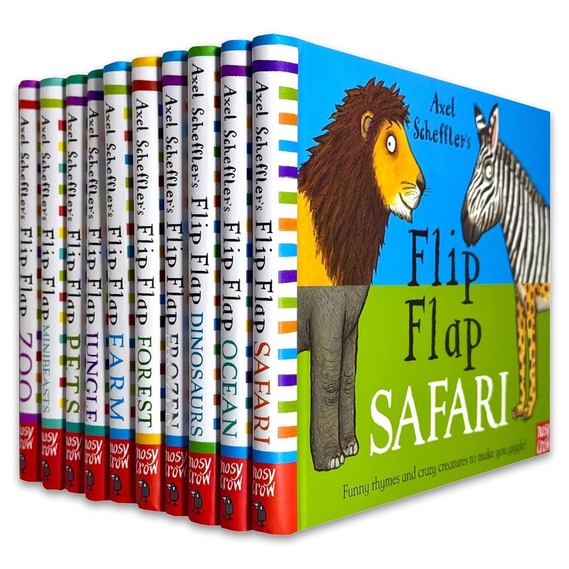 Axel Scheffler's Flip Flap Series 10 Books Collection Set by Axel Scheffler - Fiction - Paperback