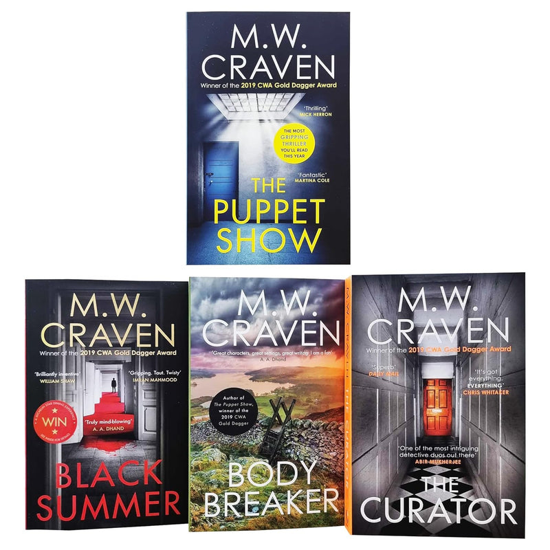 Washington Poe and Avison Fluke Series 4 Books Collection Set (The Puppet Show) - The Book Bundle