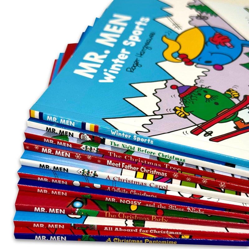 Mr Men Christmas Collection 10 Books Set by Roger Hargreaves - Fiction - Paperback