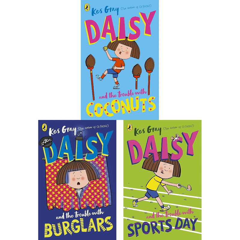 Daisy And The Trouble With 18 Books Collection Set By Kes Gray - Fiction - Paperback