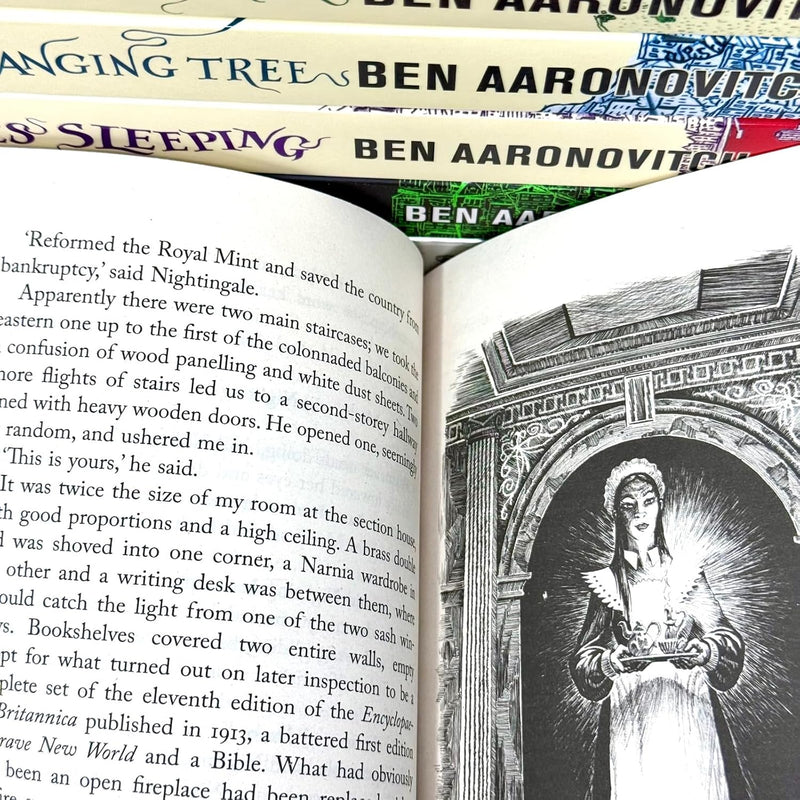 Rivers Of London 9 Books Collection Set by Ben Aaronovitch - Fiction - Paperback