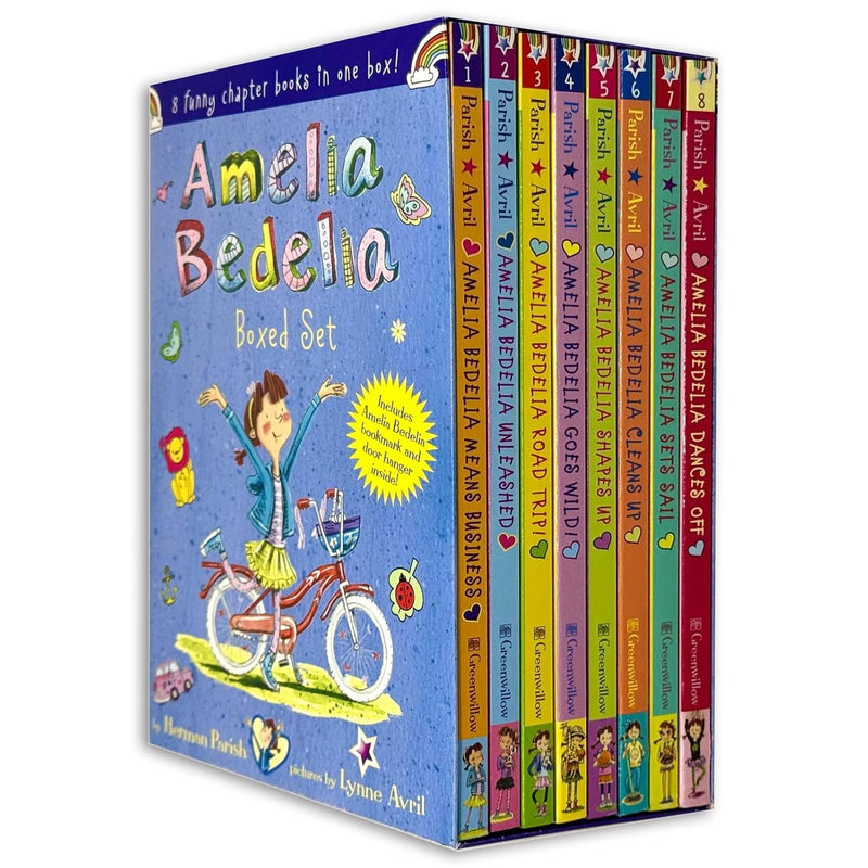 Amelia Bedelia 8 Books Collection Box Set by Herman Parish - Fiction - Paperback