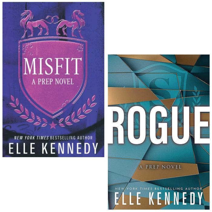 Prep Series by Elle Kennedy: 2 Books Collection Set (Misfit, Rogue) - The Book Bundle