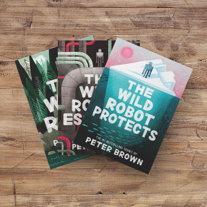 The Wild Robot Protects (The Wild Robot 3) by Peter Brown - The Book Bundle