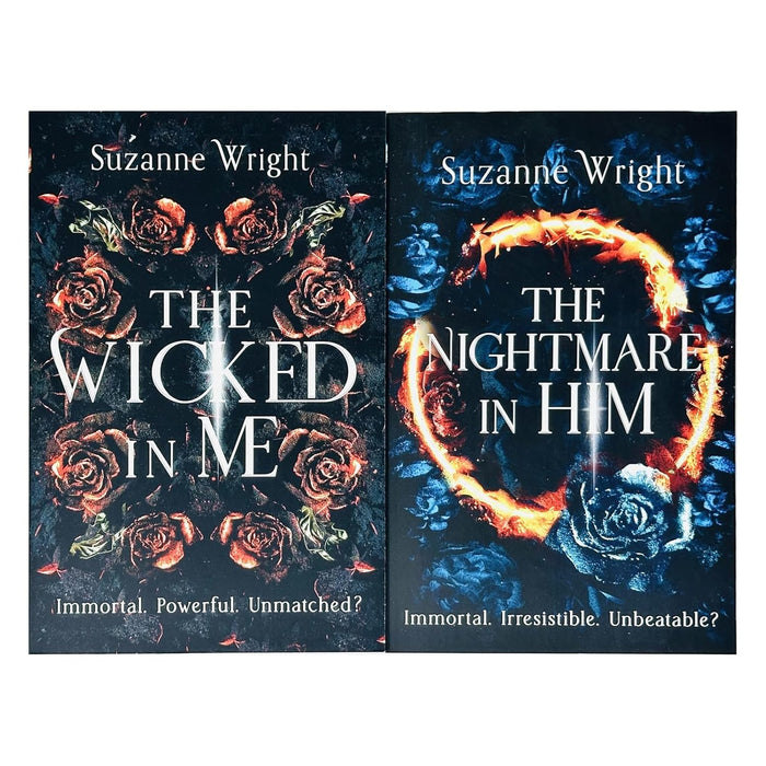 Suzanne Wright Collection 2 Books Set (The Wicked In Me & The Nightmare in Him) - The Book Bundle