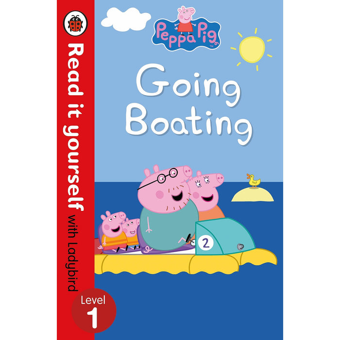 Peppa Pig: Going Boating - Read It Yourself with Ladybird Level 1 - The Book Bundle
