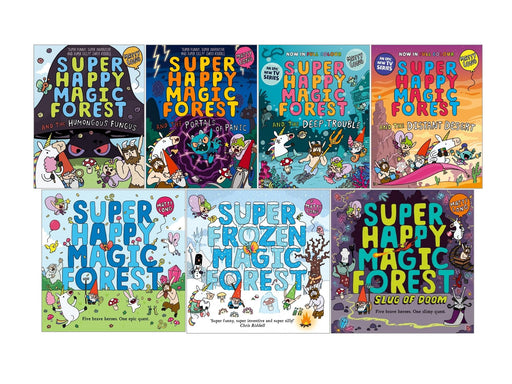 Super Happy Magic Forest 7 Books Collection Set by Matty Long (Books 1-7) - The Book Bundle