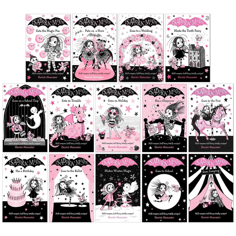 Isadora Moon 14 Books Collection Set by Harriet Muncaster - Fiction - Mixed Format