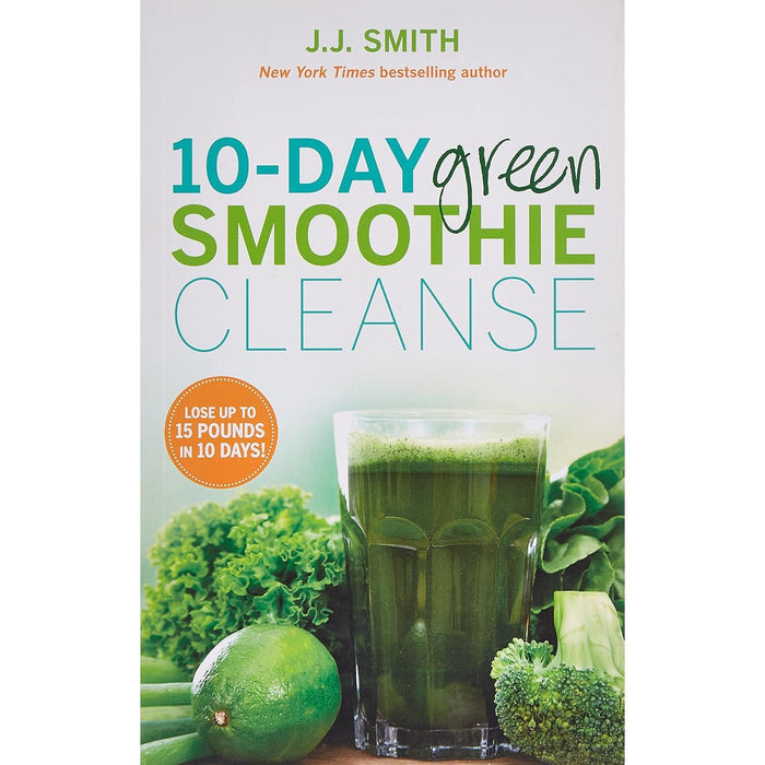 The Green Air Fryer Cookbook, 10-Day Green Smoothie Cleanse, The Green Smoothie Recipe Book 3 Books Set - The Book Bundle