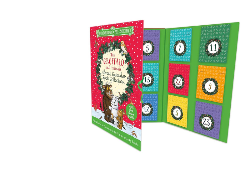 The Gruffalo and Friends Festive Advent Calendar Activity Book Collection Set - Fiction