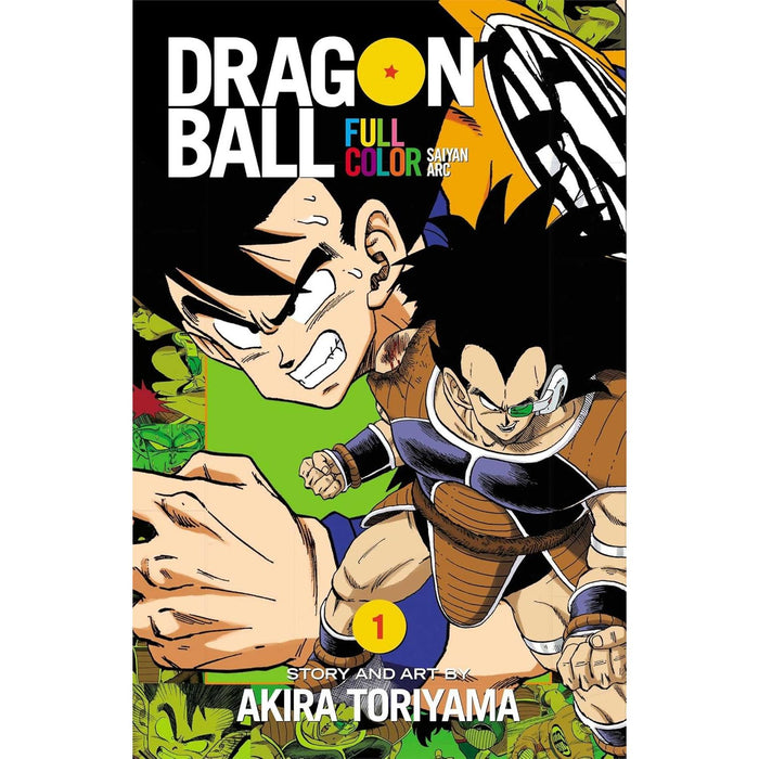 Dragon Ball Full Color Saiyan Arc Vol 1-3 Books Collection Set - The Book Bundle
