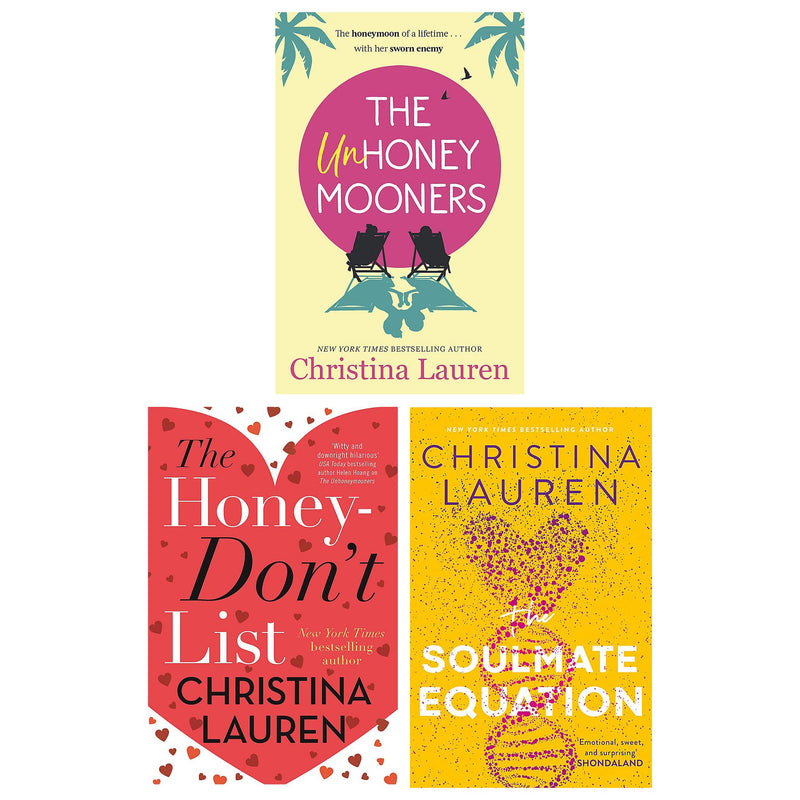 The Unhoneymooners And Related Reads Christina Lauren Collection 3 Books Set - Fiction - The Book Bundle