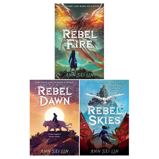 The Rebel Skies Trilogy by Ann Sei Lin Rebel Skies, Rebel Dawn, Rebel Fire - The Book Bundle