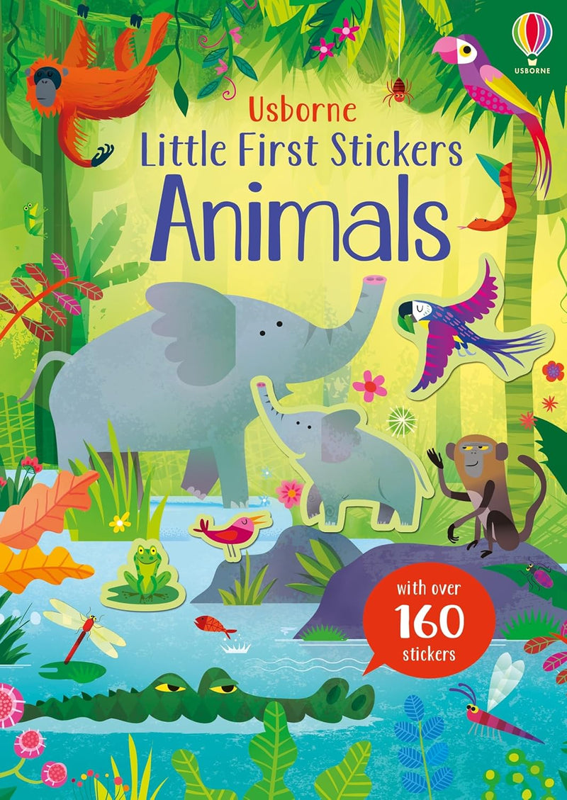 Usborne Animals Activity Pack 3 Books and over 160 Stickers - Fiction - Paperback