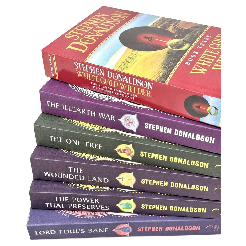 Thomas Covenant Series SF Fantasy 6 Books Collection Set by Stephen Donaldson - The Book Bundle