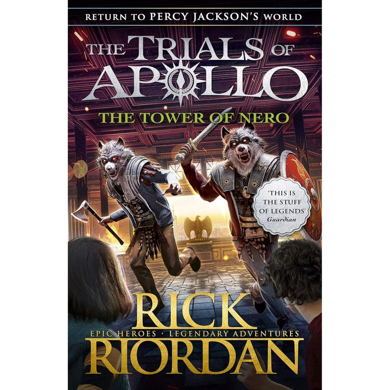 Rick Riordan Trials of Apollo & Magnus Chase Series 9 Books Collection Set (The Hidden Oracle, Dark Prophecy, Burning Maze, Tyrant’s Tomb) - The Book Bundle