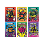 Minecraft Complete Stonesword Saga 6 Books Collection Set by Mojang AB (Crack in the Code) - The Book Bundle