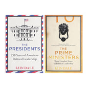 Iain Dale collection of two paperback books on prime ministers and presidents, featuring non-fiction political biographies.