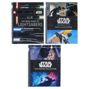 Star Wars 3 Mini Books Collection by Insight Editions featuring lightsaber details and Ralph McQuarrie concept art.