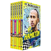 Racing Legends Series 6 books collection set by Maurice Hamilton, featuring colorful racing car illustrations on the covers.