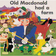 Three children's board books from Child's Play Ltd, including "The Wheels on the Bus," with colorful illustrations and hole-cut pages.