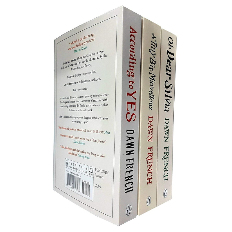Dawn French 3 Books Collection  Set (According to Yes, A Tiny Bit Marvellous and Oh Dear Silvia) - The Book Bundle