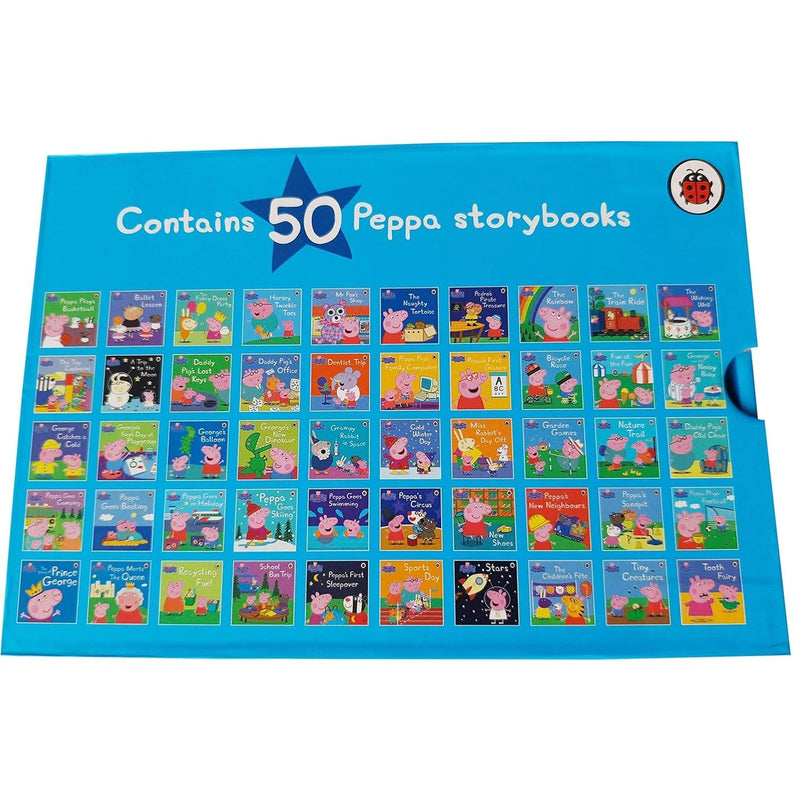 The Ultimate Peppa Pig Collection 50 Books Box Set By Ladybird - The Book Bundle