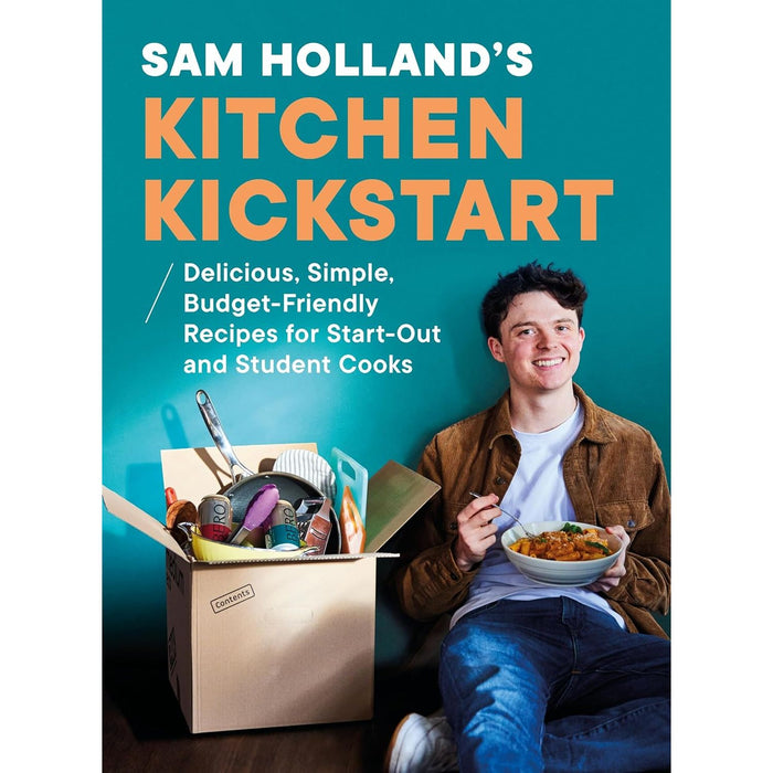 Sam Holland’s Kitchen Kickstart(HB), Nom Nom Chinese Takeaway In 5 Ingredients, The Sattvik Kitchen 3 Books Collection Set - The Book Bundle