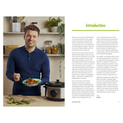 Hardcover cookbook titled "Bored of Lunch" by Nathan Anthony, featuring healthy slow cooker recipes, published by Ebury Press.
