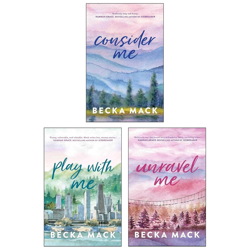 Playing For Keeps Series by Becka Mack 3 Books Collection Set (Consider Me, Play with Me & Unravel Me) - The Book Bundle