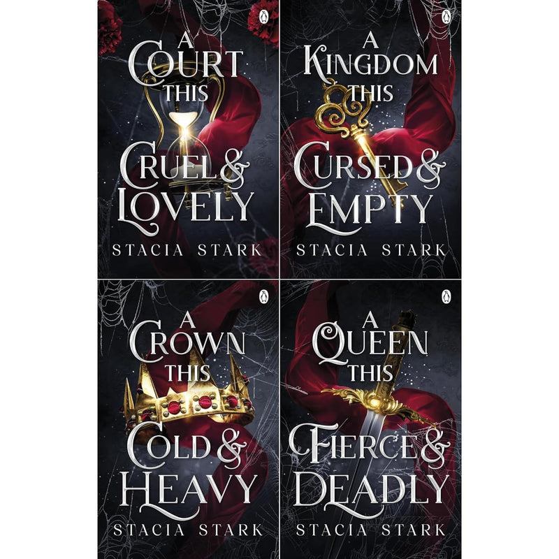Kingdom of Lies Complete 4 Books Collection Set by Stacia Stark - Fiction - Paperback