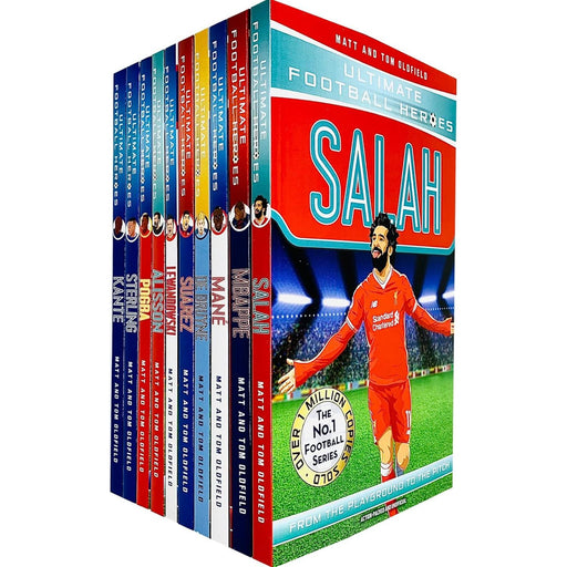 Ultimate Football Heroes Series 2 Collection 10 Books Set (Suarez, Pogba, Sterling) - The Book Bundle
