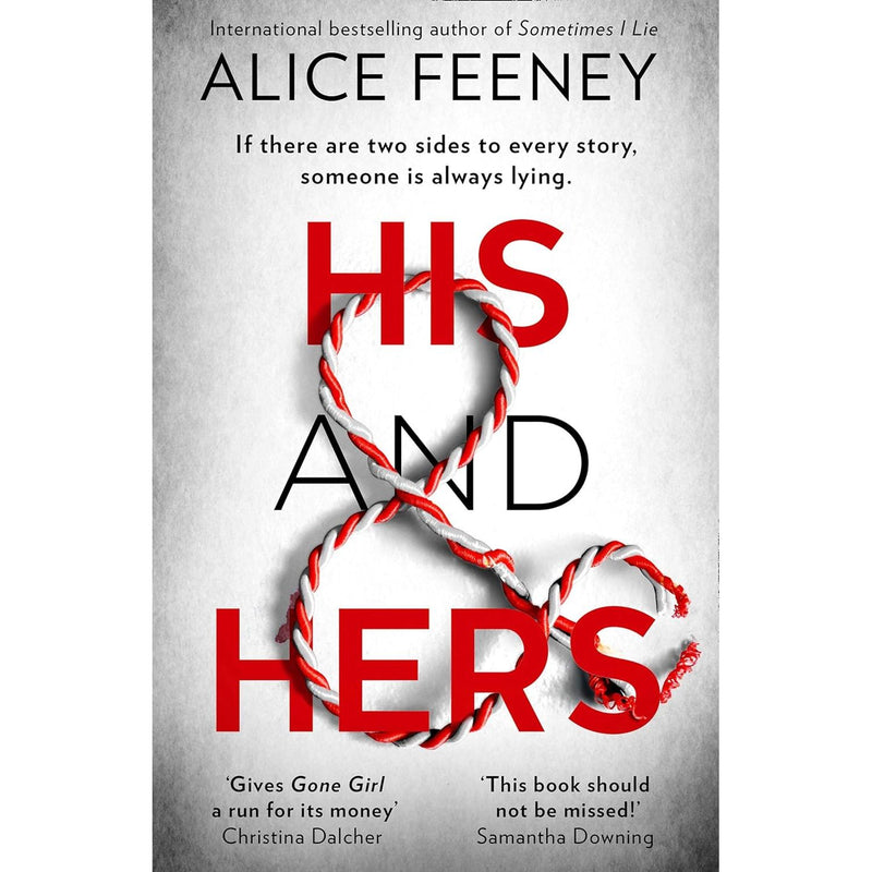 Alice Feeney Collection 5 Books Set (Daisy Darker , Rock Paper Scissors, Sometimes I Lie, His And Hers, I Know Who You Are) - The Book Bundle