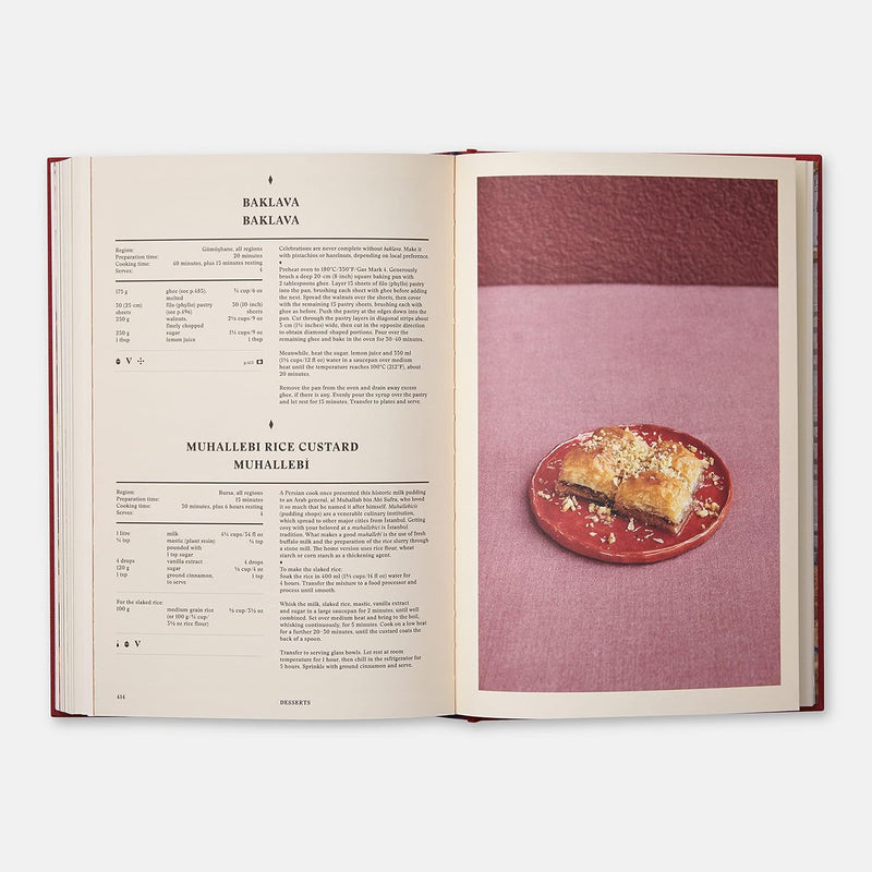 The Turkish Cookbook: The Culinary Traditions & Recipes from Turkey Hardcover - The Book Bundle