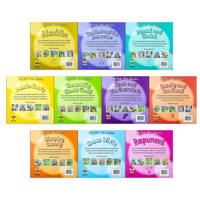 My FairyTale Classic 10 Picture Books Collection by Jasmine Brooke - The Book Bundle